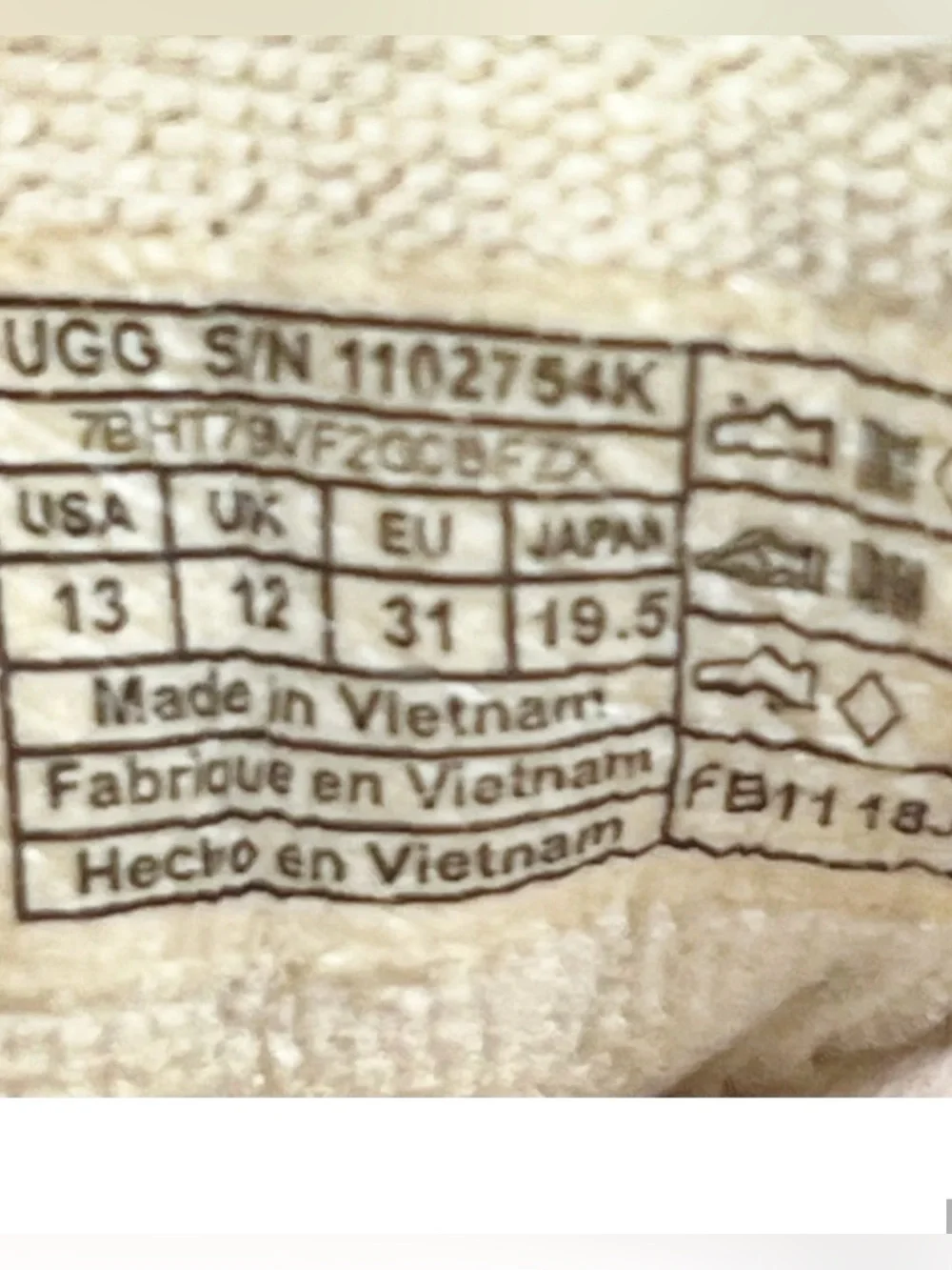 UGG Pastel Pink Fluffy Unicorn Slide Slipper Sz 13